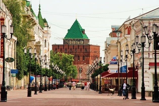 Обзорная пешеходная экскурсия по городу "Влюбиться в Нижний"