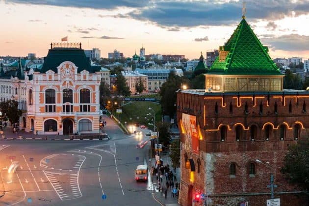 Автомобильно-пешеходная экскурсия по Купеческому Нижнему Новгороду 