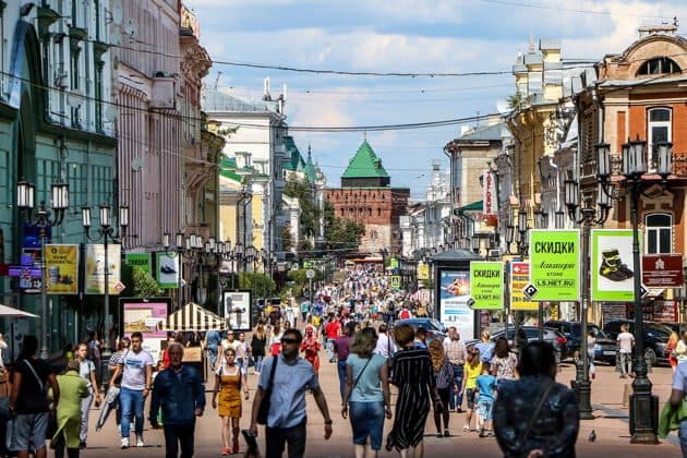 Экскурсия по Нижнему Новгороду — улица Большая Покровская