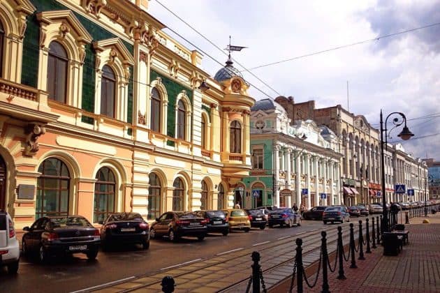 Экскурсия по Нижнему Новгороду — улица Рождественская