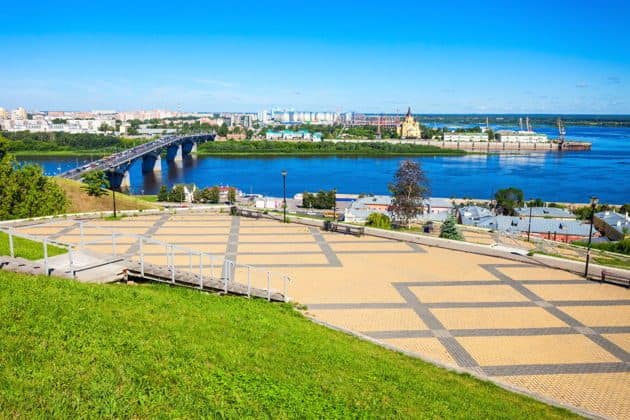 Шесть часов по Нижнему Новгороду (с обедом)