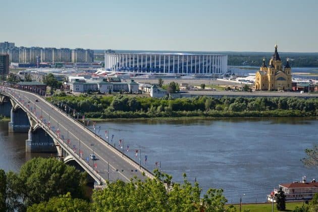 Обзорная экскурсия по Нижнему Новгороду на двухэтажном автобусе