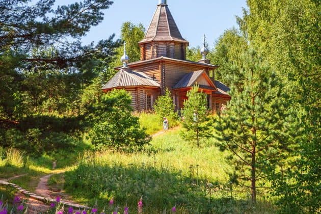  Семенов, оз. Светлояр, Шереметьевский замок. Нижегородский край.