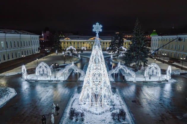Прогулка за новогодним настроением