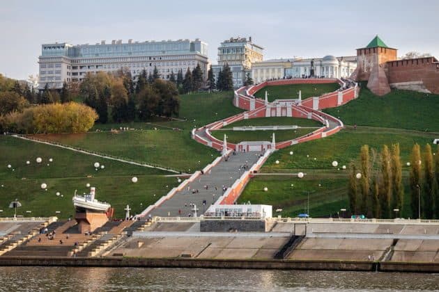 Экскурсионный рейс «Вечерний Нижний» на теплоходе «Москва-198»