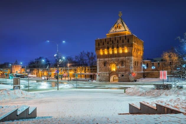 Вечерняя обзорная экскурсия с посещением Нижегородского Кремля