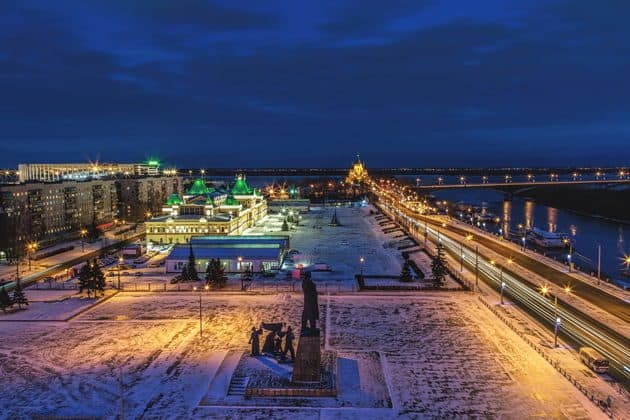 Роскошь Верхне-Волжской набережной